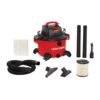6.0 Peak HP** Wet/Dry Vac With Attachments (12 gal)