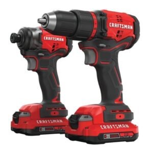 V20* CORDLESS BRUSHLESS COMPACT 2 TOOL COMBO KIT (2 BATTERIES)