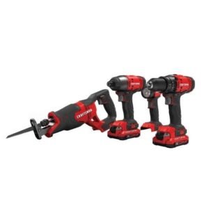 V20* Cordless 4 Tool Combo Kit (2 Batteries)