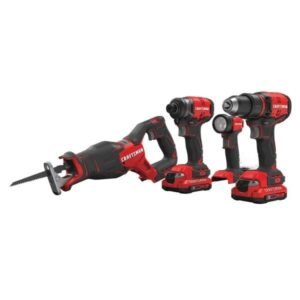 V20* BRUSHLESS CORDLESS 4-TOOL COMBO KIT