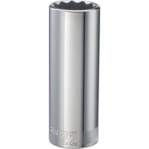 1/2-in Drive 22mm 12 Point  Deep Socket