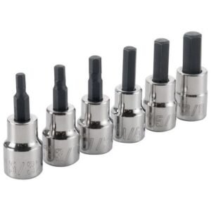SAE Hex Bit Socket (6 pc)