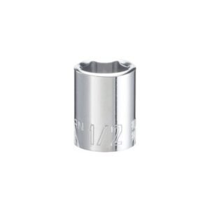 3/8-in Drive 1/2-in 6 Point SAE Shallow Socket