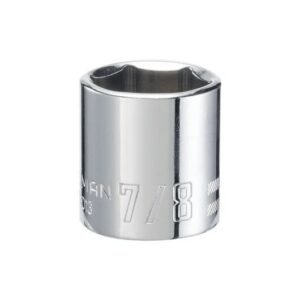 3/8-in Drive 7/8-in 6 Point SAE Shallow Socket