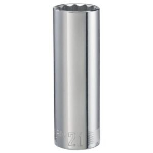 1/2-in Drive 21mm 12 Point Deep Socket