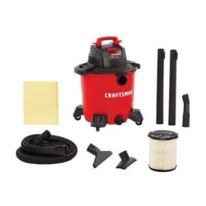 9 Gal.* 4.25 Peak HP** Wet/Dry Vac with Attachments