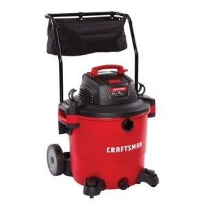 6.5 Peak HP** Wet/Dry Vac With Cart (20 gal)