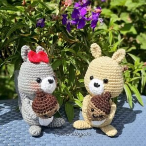 Ardillas Amigurumis