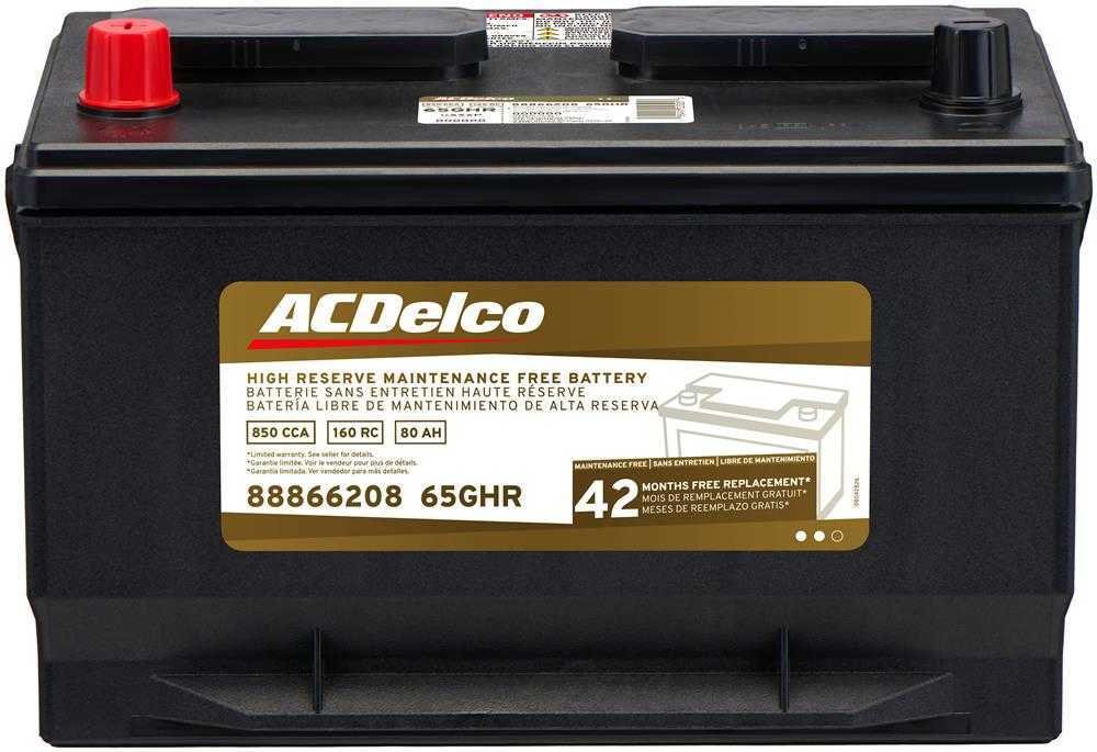 ACDELCO GOLD/PROFESSIONAL Vehicle Battery