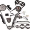 ECCPP Timing Chain Kit Fits for Suzuki Grand Vitara 2.7L 2006-2008, w/Pump Chain Timing Chains Crank Sprocket Tensioner Guide Rail