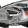 Headlight Compatible with 2007-2012 Nissan Versa LH+RH Pair