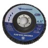 Flap Discs 4 1/2" x 7/8" for Angle Grinder,4 1/2 Inch Grinding Wheels, Zirconia Grinding Discs for Metal, Wood, and Stainless Steel Finishing - 40