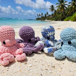 Handcrafted Premium Octopus Amigurumi Crochet Plush