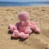 Handcrafted Premium Octopus Amigurumi Crochet Plush - Rose