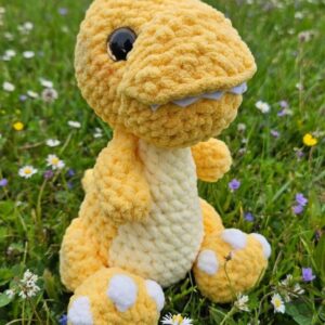 T-Rex Dinosaur Amigurumi - Handcrafted in Puerto Rico